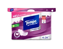 Tempo Premium Toilettenpapier 4-lagig 24 Rollen