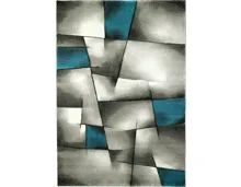 Teppich Floor 034 Brillance türkis, 160 x 230 cm