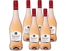 Terres du Midi IGP Rosé Grain de Gris Listel 6x 75cl (2025) – Roséwein, Frankreich (0.75l)