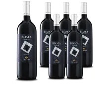 Ticino DOC Merlot Biasca Premium 6x 75cl (2022) – Rotwein, Schweiz (0.75l)
