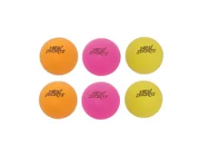 Tischtennisbälle 6 Stück, bunt