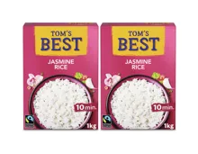 Tom's Best Jasmine Rice Fairtrade 2x1Kg