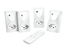 Tronic® Funksteckdosen-Set, 5-tlg.