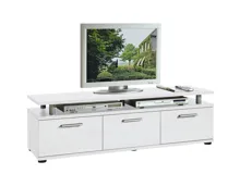 TV-Möbel Samson II Dekor weiss 135 x 40 x 40 cm