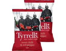 Tyrrells Chips Chilli and Pepper 2x150g