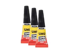 UHU Sekundenkleber, 3er-Set