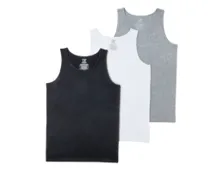 UP 2 FASHION BASICS Herren-Basic Tanktops, 3-teilig