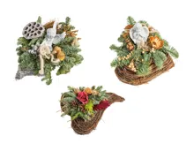 Urnengesteck in Herzform