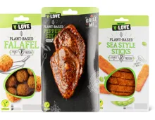 V-Love-Fisch- und -Fleisch-Alternativen, gekühlt