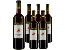 Valais AOC Humagne Rouge Terrasses du Rhône Bibacchus 6x 75cl (2023) – Rotwein, Schweiz (0.75l)