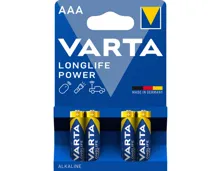 Varta Batterien Longlife Power Aaa/Lr03 2x 4 Stück