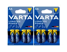 Varta Batterien Longlife Power Aa/Lr6 2x 4 Stück