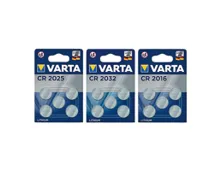VARTA Knopfzellen-Batterien