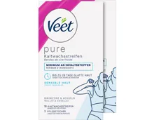 Veet Kaltwachsstreifen Bikini+Achseln 2 x 16 Stück