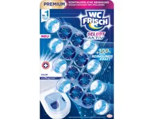 WC Frisch Einhänger Blau Kraft Aktiv Chlor 4 x 50 g