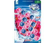 WC Frisch Einhänger Kraft Aktiv Blüten-Frische 4 x 50 g