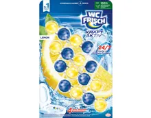 WC Frisch Einhänger Kraft Aktiv Lemon 4 x 50 g