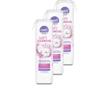 Well Wattepads mit Seidenextrakt 80 Stück 3x 80St