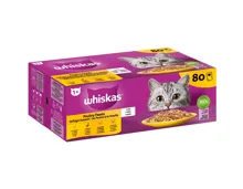 Whiskas 1+ Geflügel Auswahl in Gelée 80 x 85g