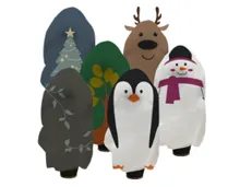 Winterschutzhaube bedruckt