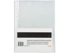 Zeigetaschen A4 genarbt 60my 100 Stück