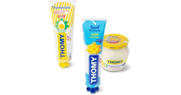 Alle Thomy-Tuben und -Senf sowie -Mayonnaise im Glas - Migros - ab 08. ...