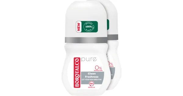 Borotalco Pure Clean Freshness Deo Roll On 2 X 50 Ml 33 Rabatt