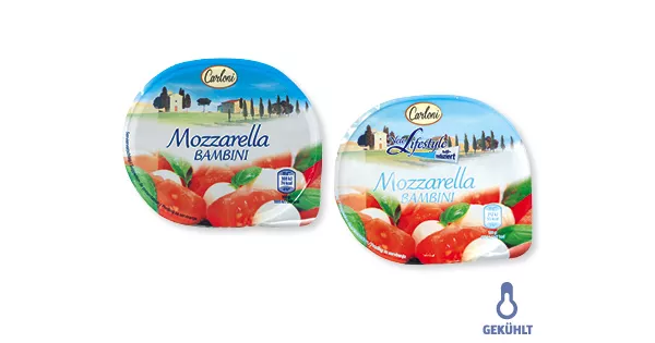 CARLONI NEW LIFESTYLE Mozzarella Bambini 33 Rabatt ALDI Suisse