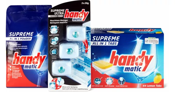 Gesamtes Handymatic Supreme Sortiment Rabatt Migros Ab