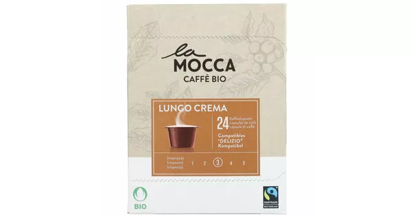 La Moca Caffé Bio Delizio Lungo Crema 24 Kapseln Coop ab 04 04 2023