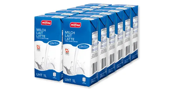 MILFINA Vollmilch UHT ALDI Suisse Ab 19 05 2016 Aktionis Ch