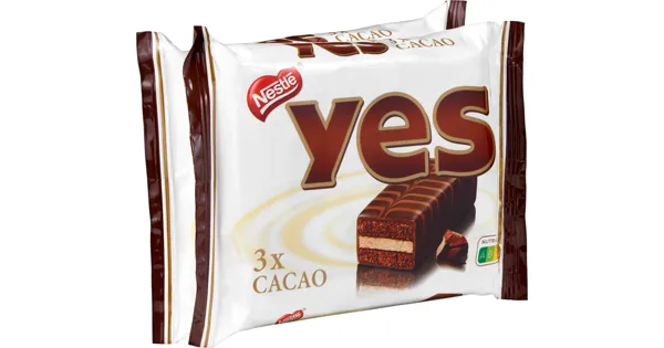 Nestlé Kuchenriegel Yes Cacao 25 Rabatt Denner ab 22 08 2023