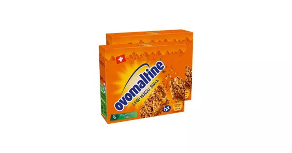 OVOMALTINE Ovo Crisp Müesli Riegel ALDI Suisse ab 06 11 2023