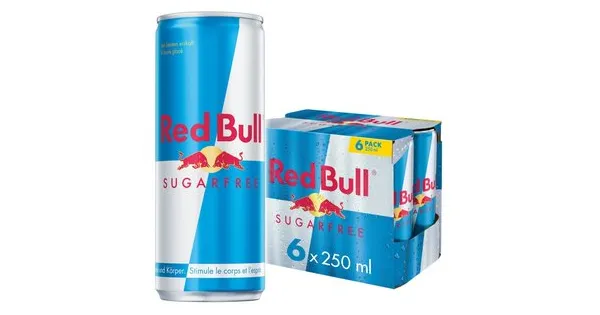 Red Bull Energy Drink Sugarfree 6x25cl 25 Rabatt Coop Ab 13 06