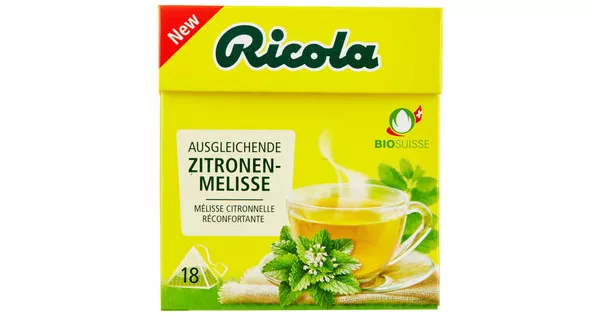 Ricola Bio Zitronen Melisse Tee 18 Beutel Coop Ab 28 03 2023