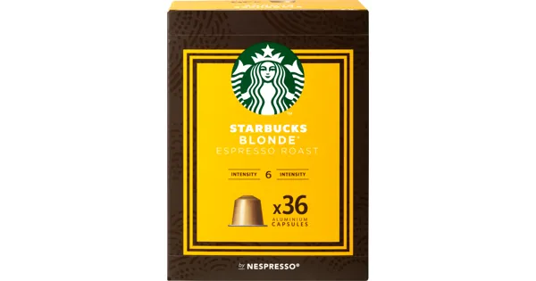 Starbucks By Nespresso Kaffeekapseln Blonde Espresso Roast