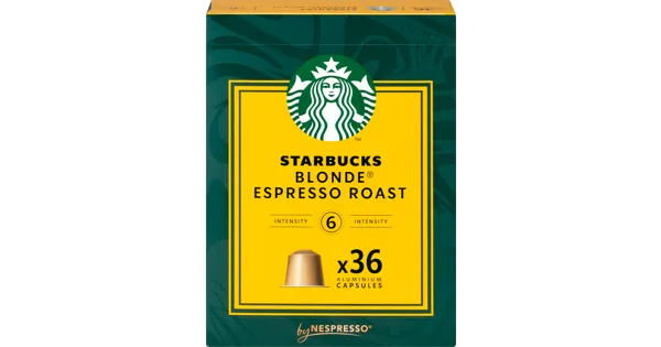 Starbucks By Nespresso Kaffeekapseln Blonde Espresso Roast