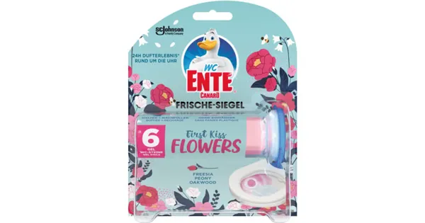 Wc Ente Frische Siegel Holder First Kiss Flowers Ml Rabatt