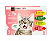 1 + 1 geschenkt auf das ganze Coop Qualité & Prix Cat Mix Sortiment nach Wahl