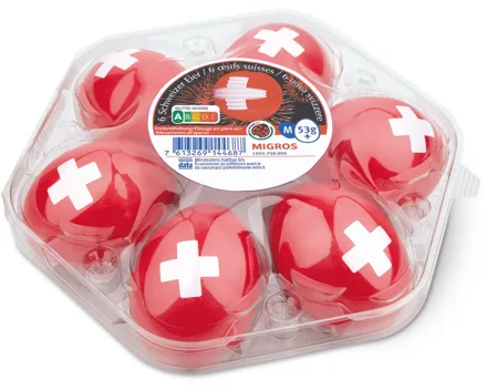1. August-Picknickeier aus Freilandhaltung, IP-SUISSE