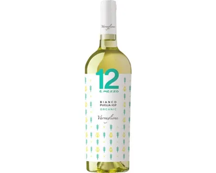 12 e mezzo Bianco Puglia Biologico IGP 75 cl