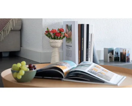 15% Rabatt auf Fotobücher, Kalender, Prints & Wandbilder