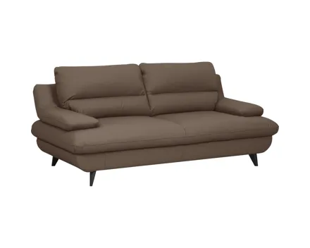 2.5er-Sofa Pike Leder cocao