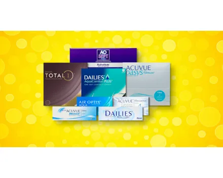 40% Rabatt auf Kontaktlinsen, Pflegemittel & Augentropfen