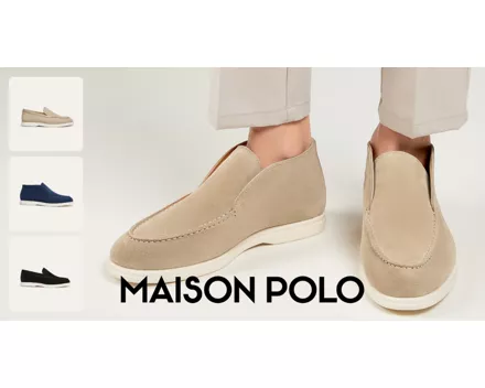 40% Rabatt auf Maison Polo City Loafers