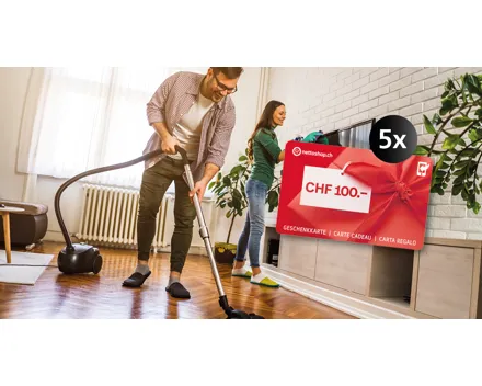 5 × CHF 100.– Shopping-Guthaben von nettoshop.ch zu gewinnen