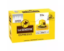 50% auf alle Nespresso ® * kompatiblen Kaffeekapseln von La Semeuse ab 2 Stück nach Wahl