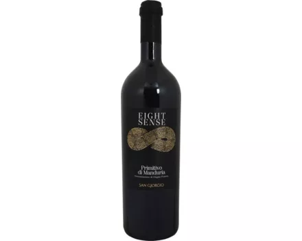 6x Eight Sense Primitivo di Manduria DOP 75 cl