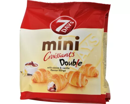 7 Days Croissant Mini Kakao/Vanille 185g