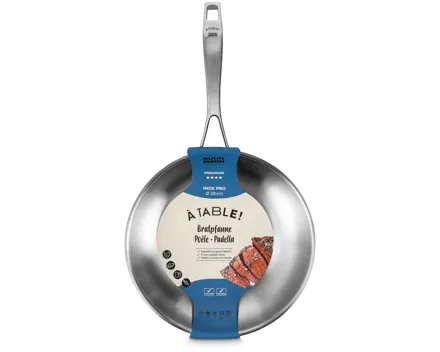 À Table! Bratpfanne Inox Pro 28cm
